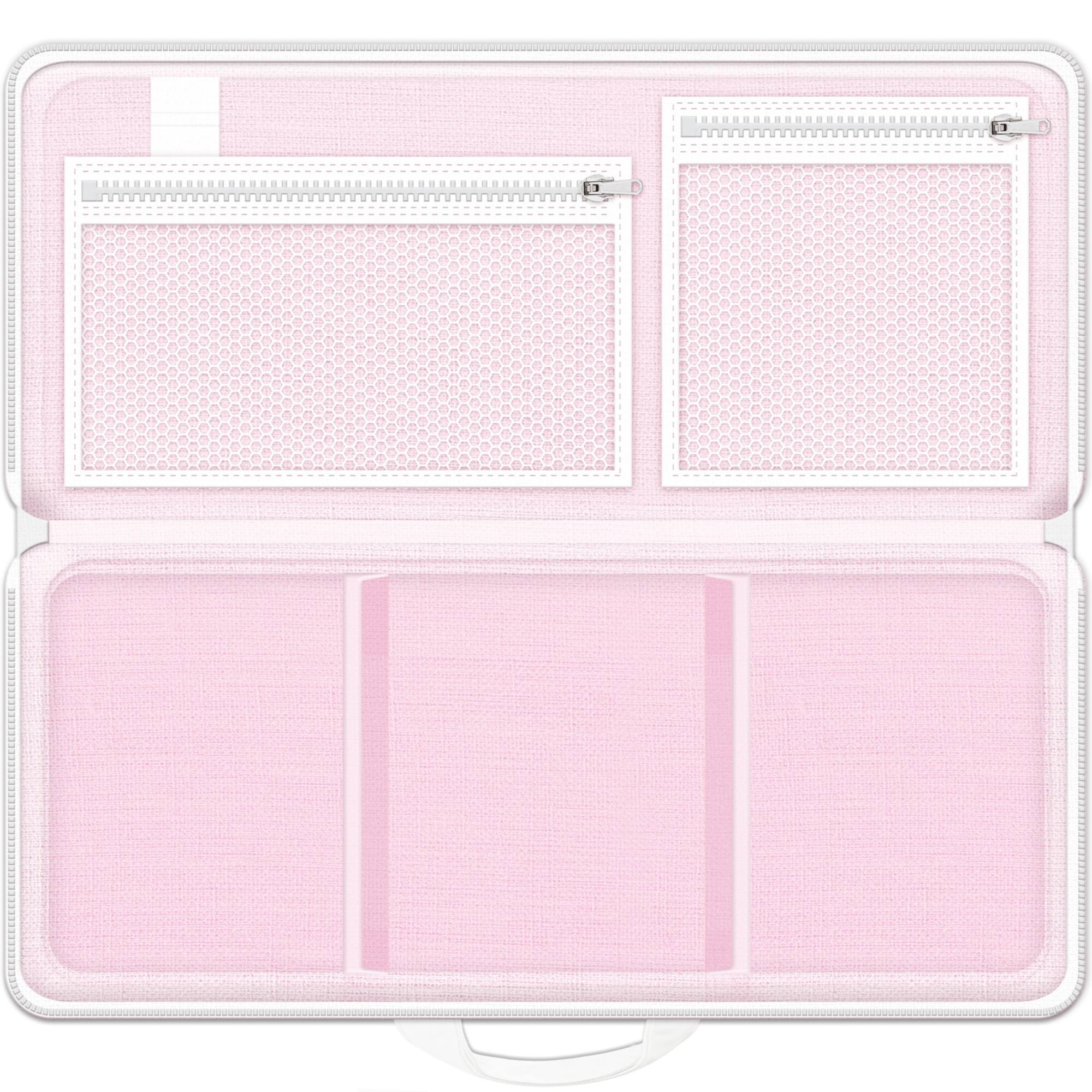EK Success 17.5" Pink Craft Tote
